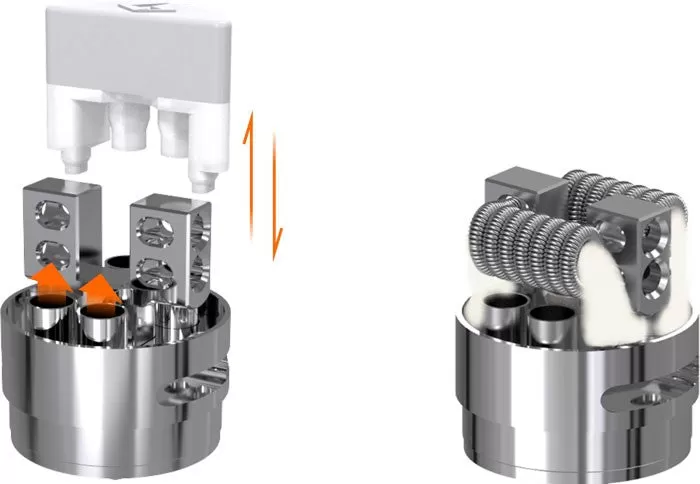 GeekVape Griffin 25 Plus RTA 5.0ML Tank Atomizer - Stainless - Image 3