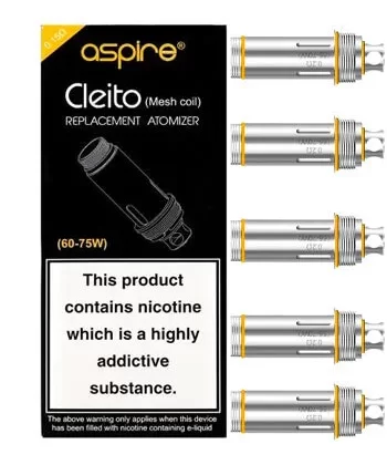 Aspire Cleito Replacement Coils - 0.15 ohm (Mesh)