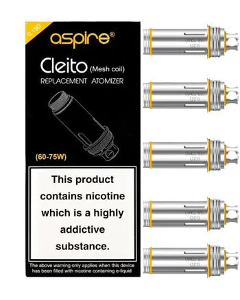 Aspire Cleito Replacement Coils - 0.15 ohm (Mesh)