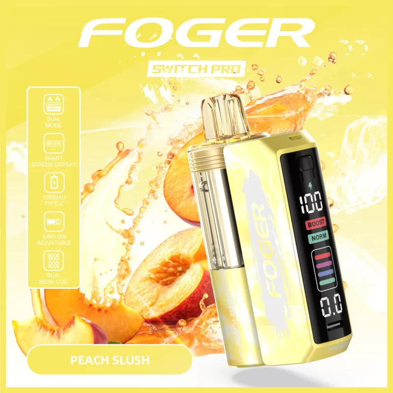 Peach Slush – Foger Switch Pro Kit | 30K Puffs