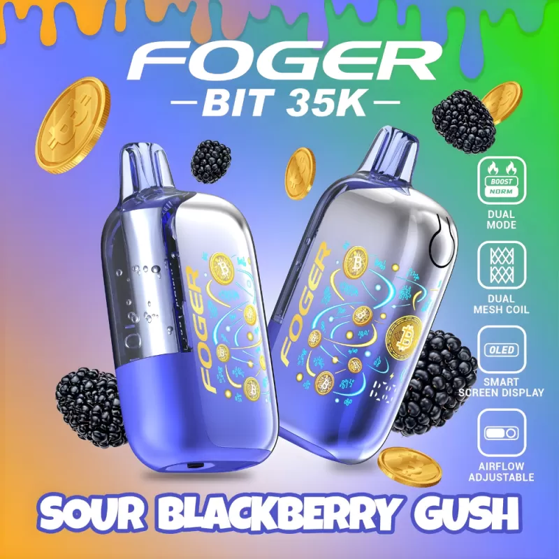 Sour Blackberry Gush – Foger Bit 35K | 35K Puffs