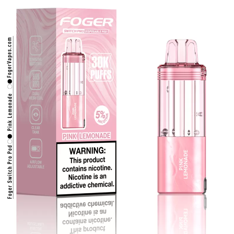 Pink Lemonade – Foger Switch Pro Pod | 30K Puffs - Image 3