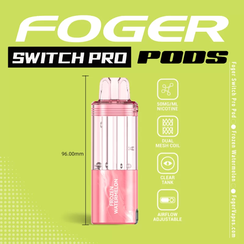 Frozen Watermelon – Foger Switch Pro Pod 30K Puffs