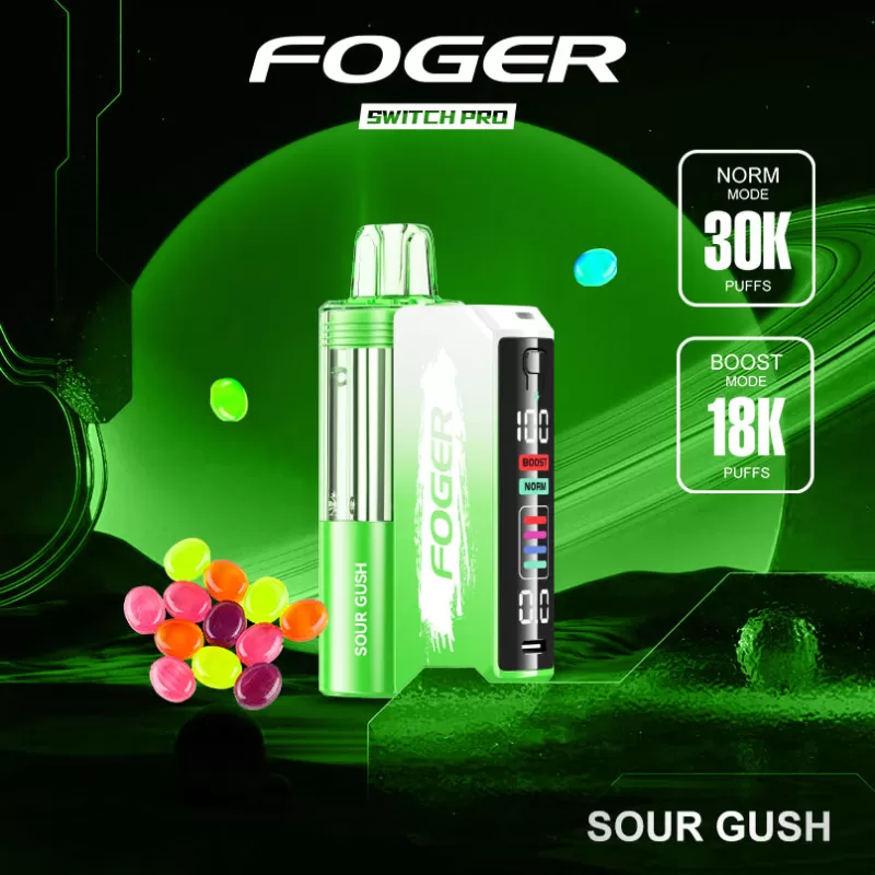 Sour Gush Foger Switch Pro Kit 30K Puffs