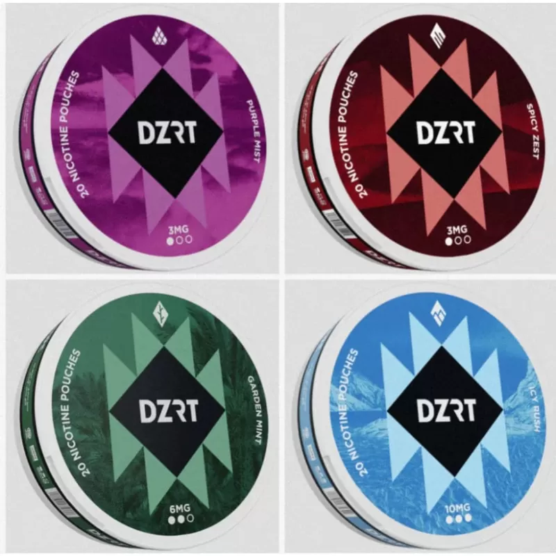 DZRT Nicotine Pouches In UAE