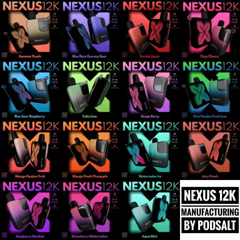 Pod Salt Nexus 12000 Puffs Vape in Dubai