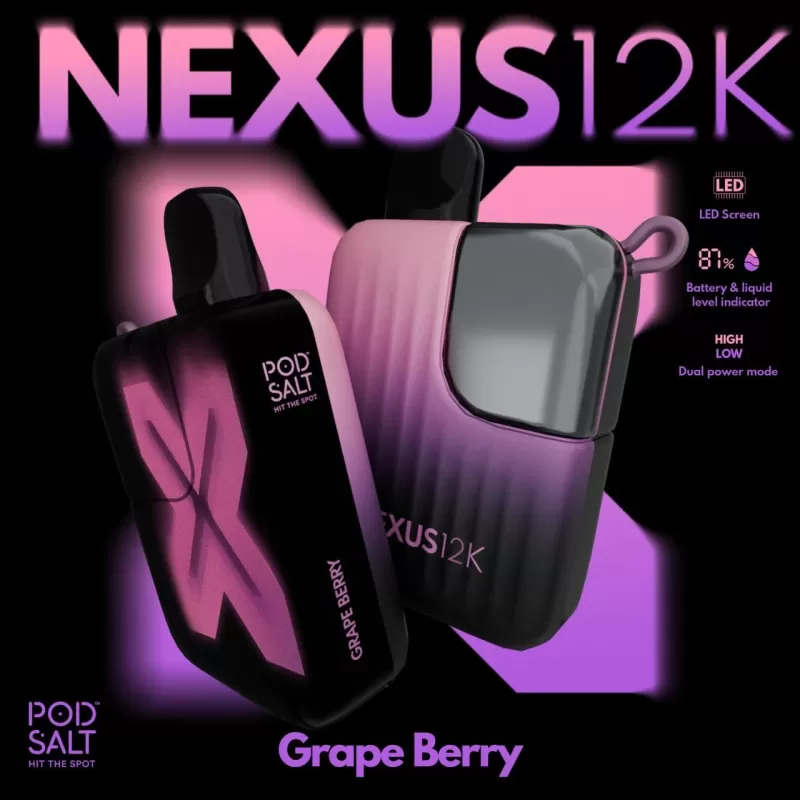 Pod Salt Nexus 12000 Puffs Vape in Dubai - Image 2