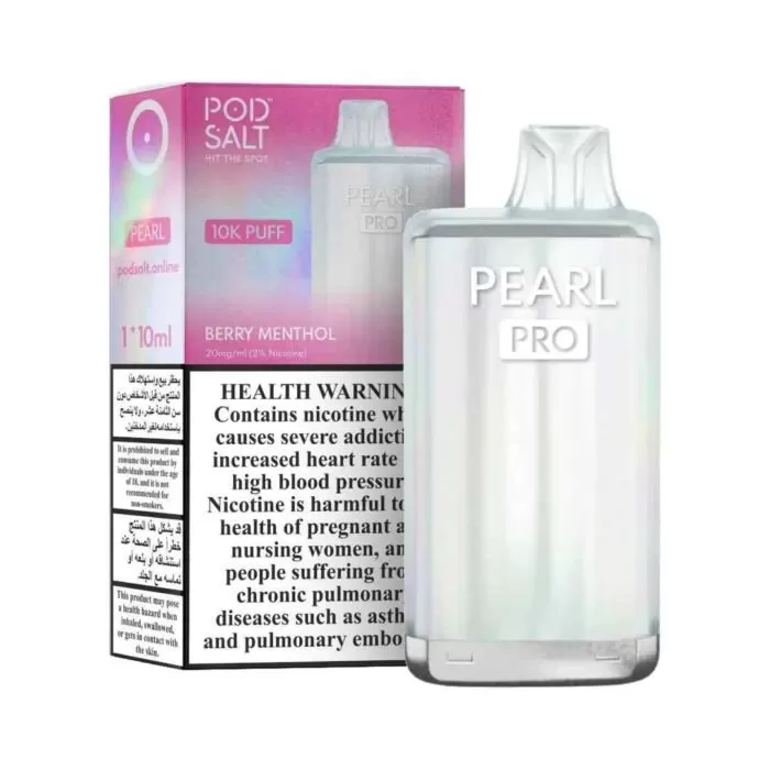 Pod Salt Pearl Pro 10000 Puffs Disposable Vape 20mg - Image 2