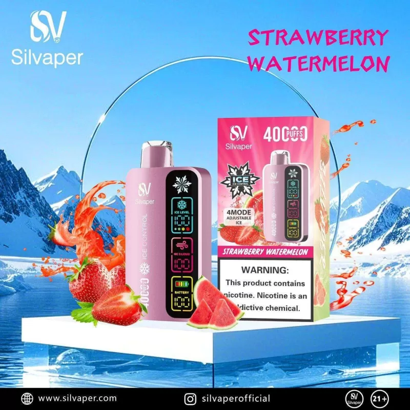 Silvaper 40000 Puffs Disposable Vape With 4 Modes Adjustable Ice - Image 2