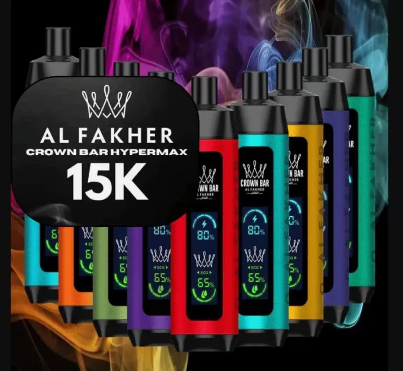 AL FAKHER Crown Bar Hypermax 15000 Puffs