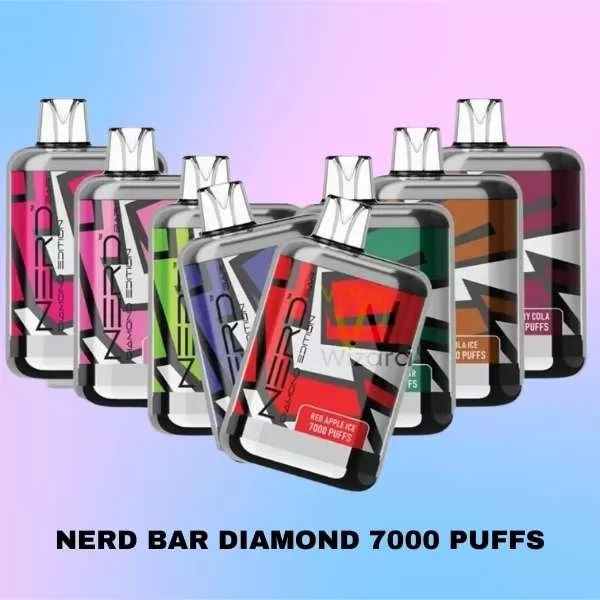 Nerd Bar Diamond 7000 Puffs Disposable Vape – Best Vape UAE - Image 2