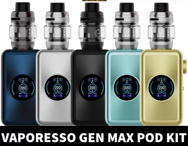 VAPORESSO Gen Max Pod Mod 220W Vape Kit in Dubai