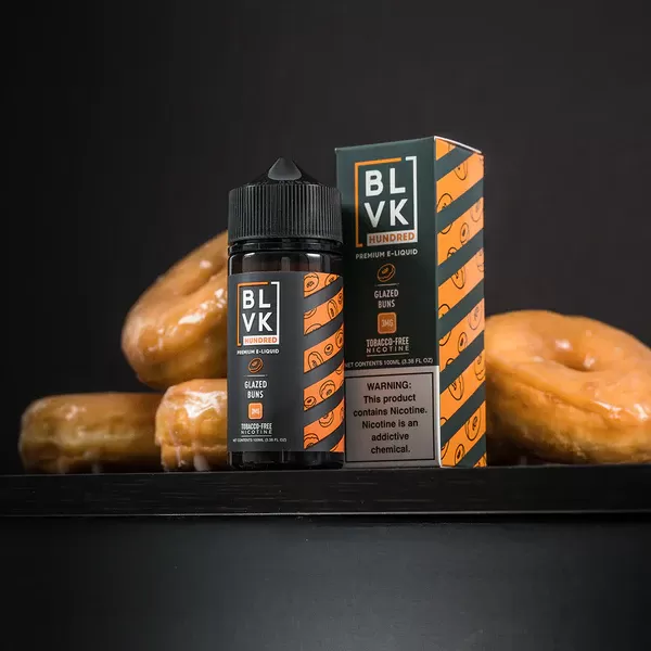 BLVK Hundred Glazed Buns 100ML (3mg)