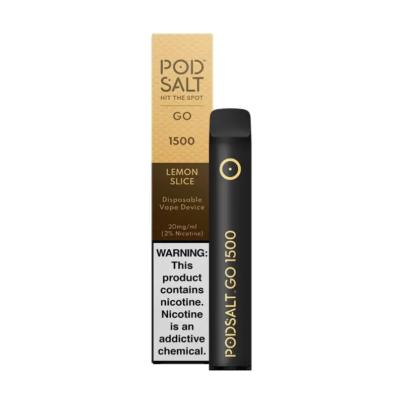 Pod Salt Go Lemon Slice 20mg/Ml-1500 Puffs
