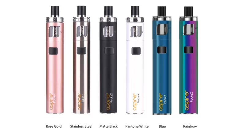 Aspire PockeX Pocket AIO 2.0ML-1500mAh Starter Kit - Grey Gradient - Image 2