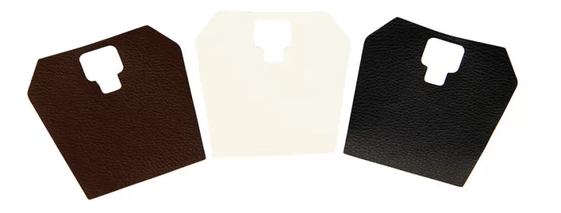 Eleaf ASTER Total Leather 3PCS Sticker - White - Image 2