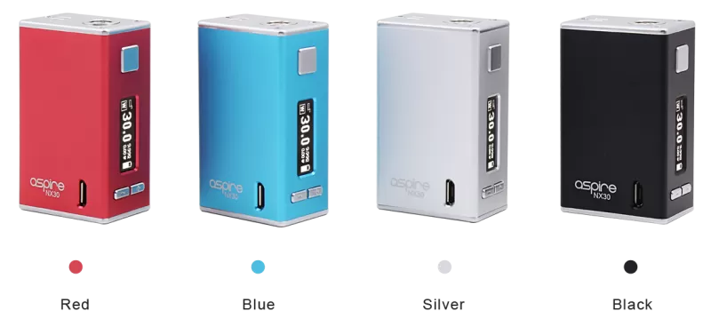 Aspire NX30 Box Mod 30W 2000mAh Kit - Silver - Image 3