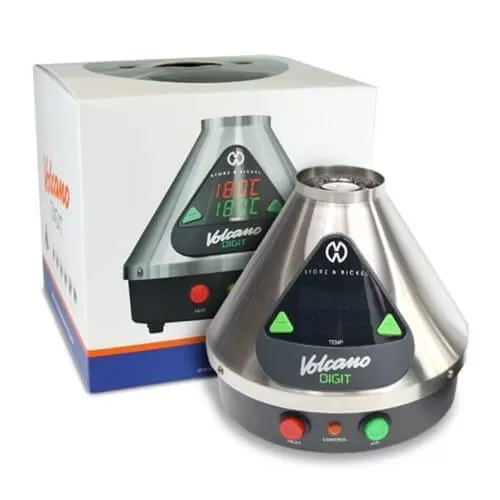Digital Volcano Vaporizer by Storz & Bickel - 2" 4 pc. Aerospaced Grinder / C Vault Storage & Herb Humidifier / Easy Valve Chamber Reducer - Image 2