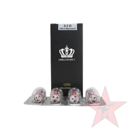 Uwell Crown V Replacement Coils – 4 Pack