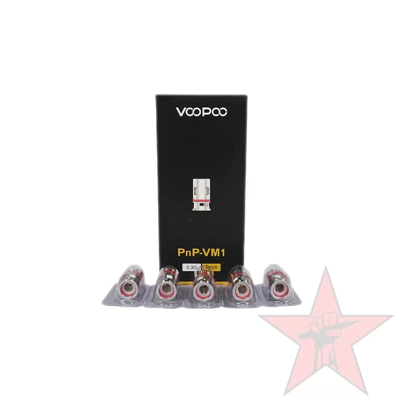 VooPoo PnP Replacement Coils – 5 Pack
