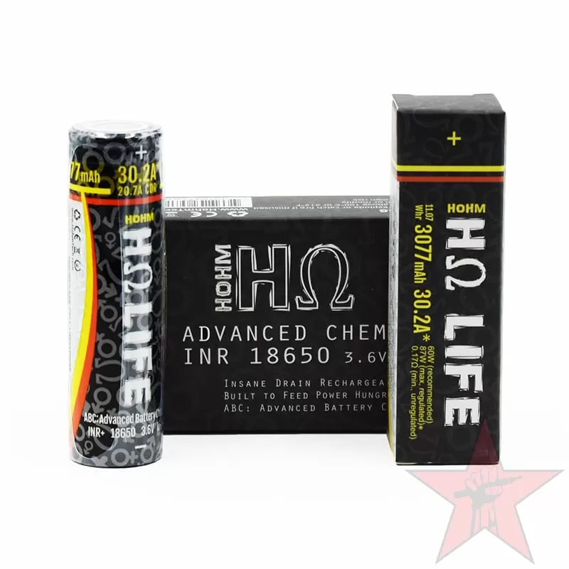 Hohm Tech Hohm Life 18650 Battery