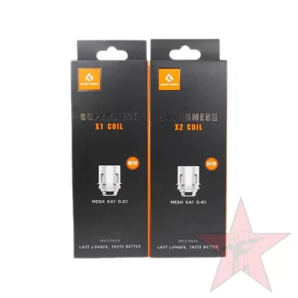 GeekVape Super Mesh Coils – 5 Pack