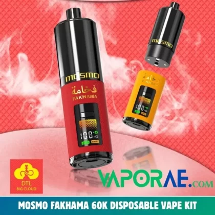 Mosmo Fakhama 60k Disposable Vape Kit & prefilled pod in Dubai UAE
