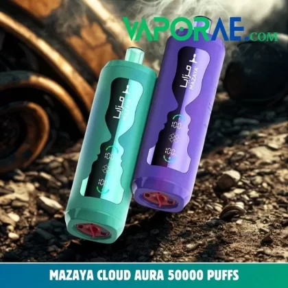 Mazaya Cloud AURA 50000 Puffs Disposable Vape 6mg in the UAE
