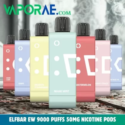 Elfbar ew 9000 Puffs 50mg Nicotine Pods Without Battery Pack