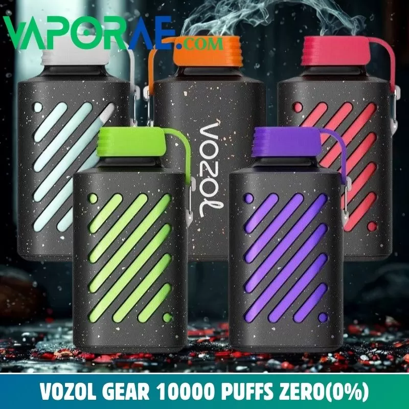 Vozol gear 10000 puffs zero(0%) nicotine vape