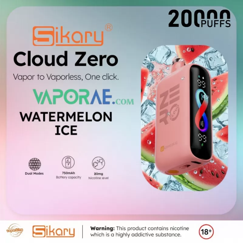 Sikary Cloud Zero 20000 Puffs Disposable 20mg In Dubai, UAE - Image 3