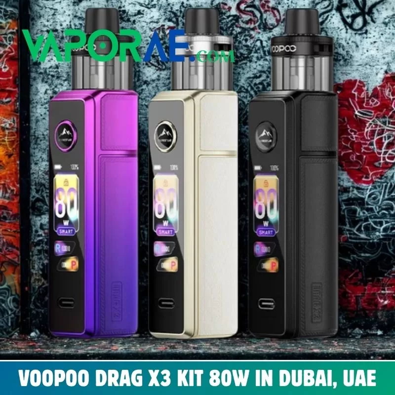 VooPoo Drag X3 Kit 80w In Dubai, UAE