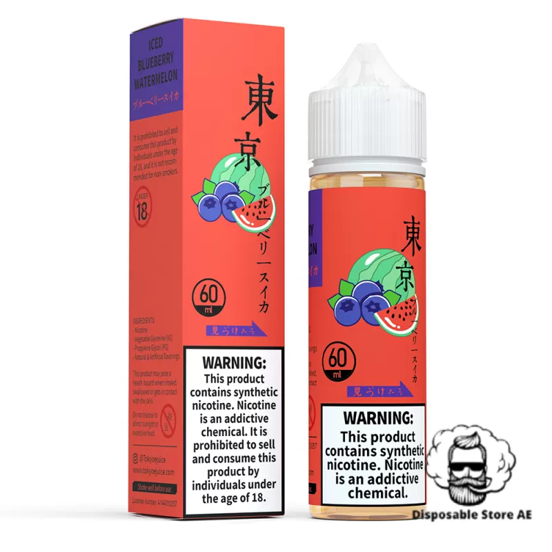 Tokyo E-liquid 60ml 0mg Nicotine In UAE - Image 2