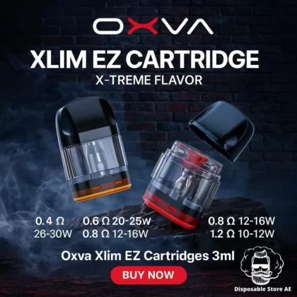 Oxva Xlim EZ Cartridges 3ml For Oxva Xlim Series Kit