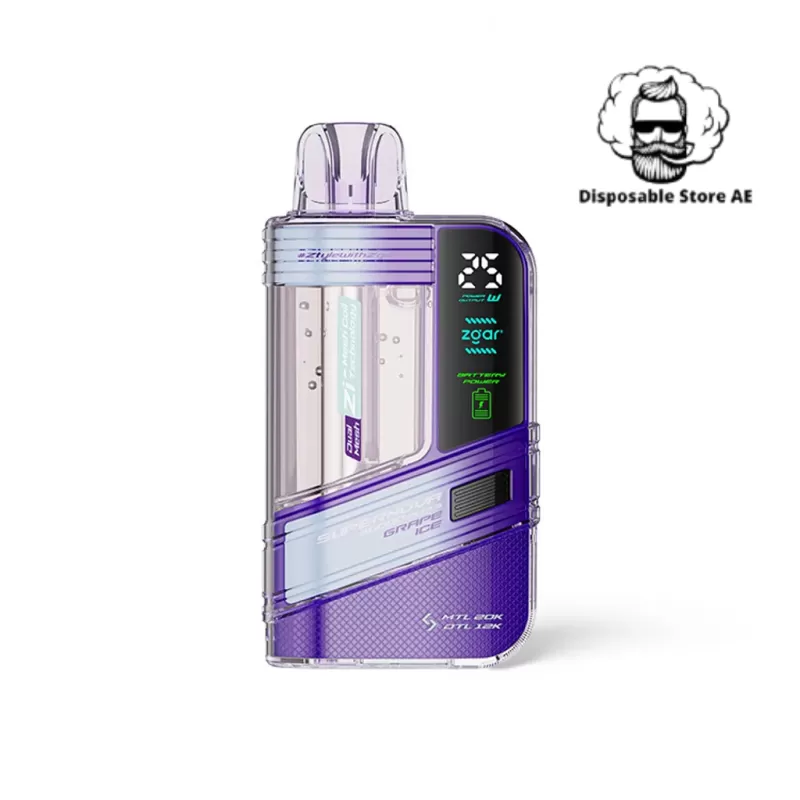 Zgar Supernova 30000 Puffs 20mg Disposable Vape - Image 3