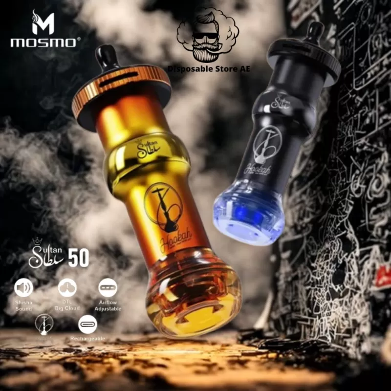 Mosmo Sultan 50000 Puffs DTL 0.3 Nicotine Hookah Disposable