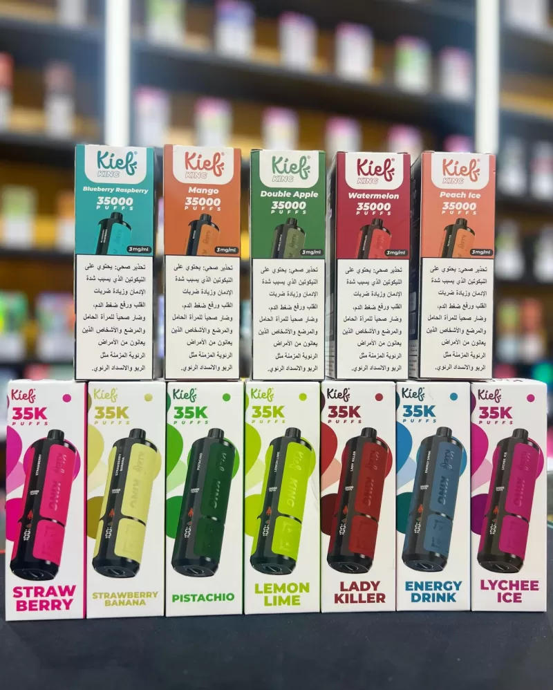 Kief 35000 Puffs 3mg Nicotine Triple Mesh Coil Disposable Vape - Image 2
