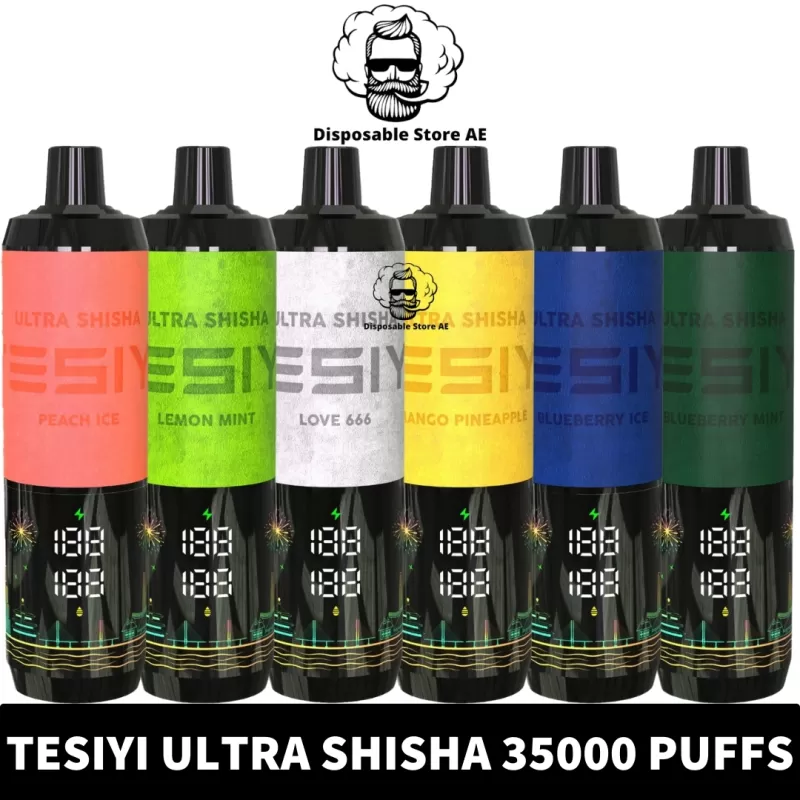 TESIYI ULTRA SHISHA 6MG NICOTINE 35000 PUFFS