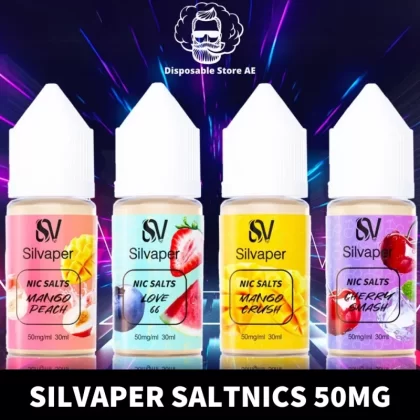 Silvapor salt nicotine 50mg 30ml E-liquid