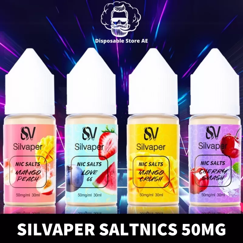 Silvapor salt nicotine 50mg 30ml E-liquid