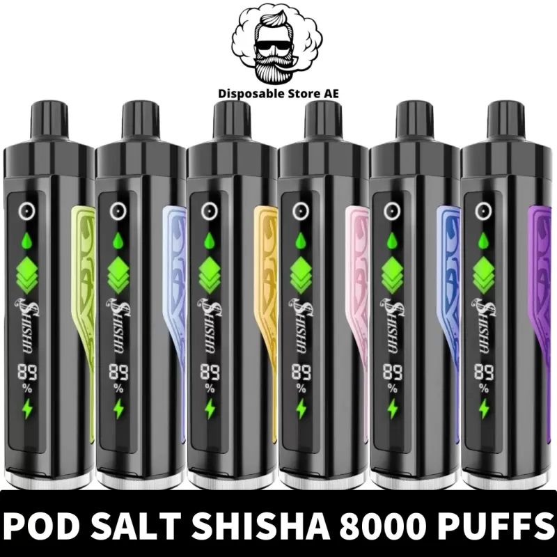 POD SALT Shisha 8000 Puffs 3MG Disposable Vape