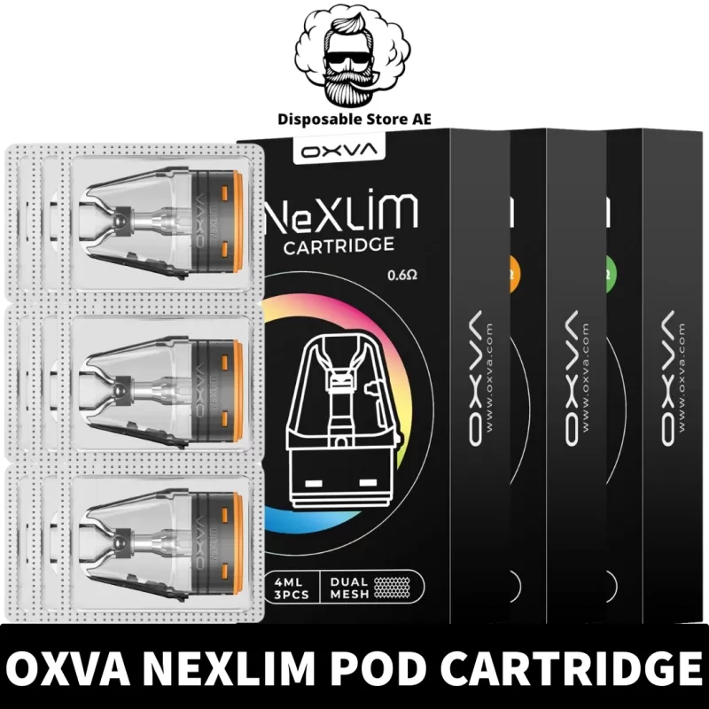 OXVA NEXLIM Pod Cartridge in Dubai – 3PCS – 4ML