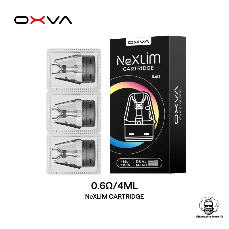 OXVA NEXLIM Pod Cartridge in Dubai – 3PCS – 4ML - Image 2