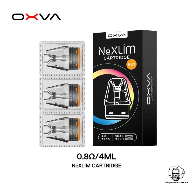 OXVA NEXLIM Pod Cartridge in Dubai – 3PCS – 4ML - Image 3