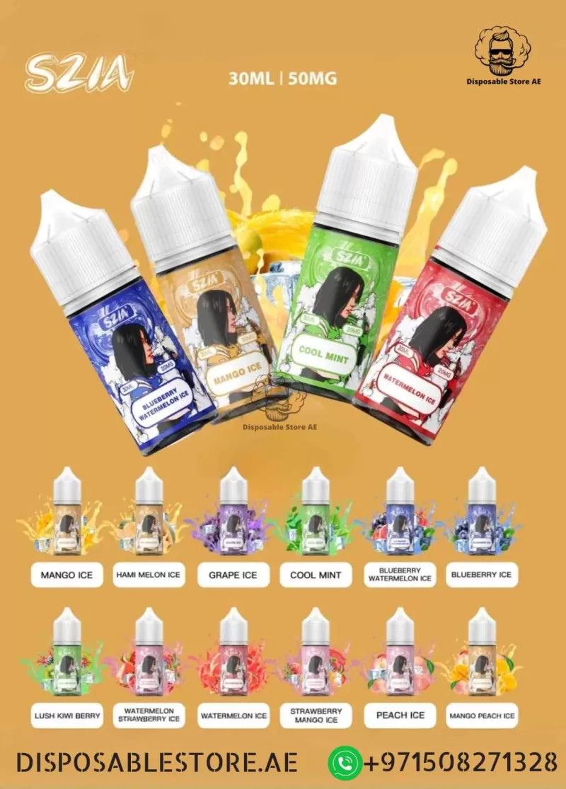 SZIA Salt Nicotine 20MG and 50MG E-liquid - Image 2