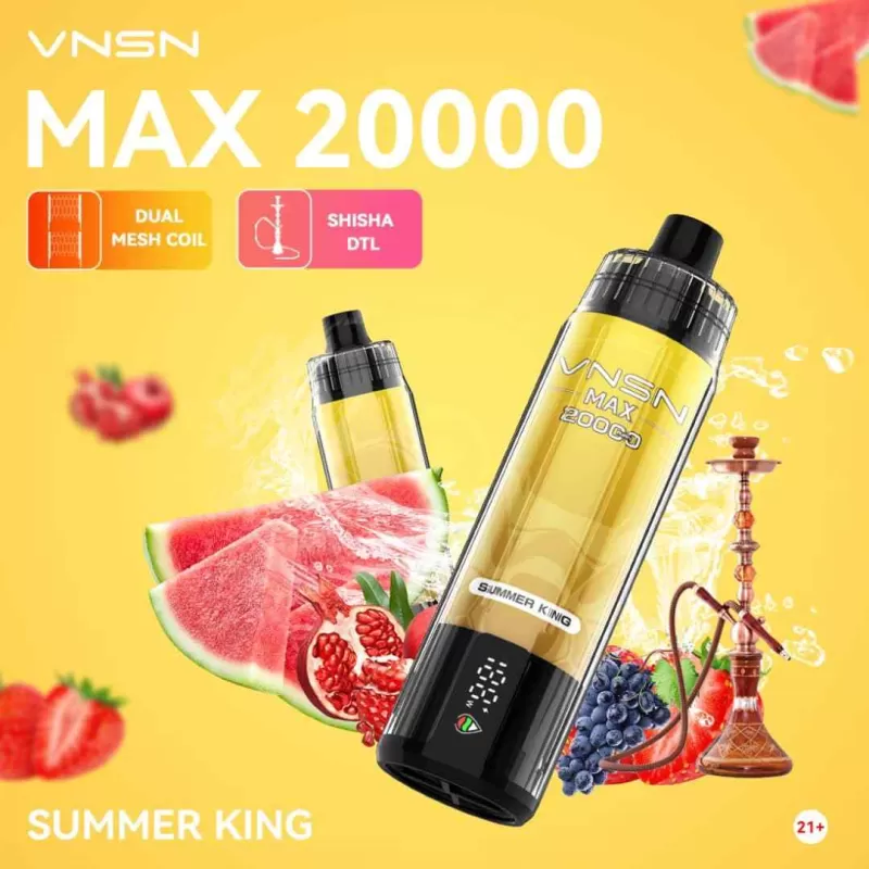 VNSN Max 20000 Puffs 50MG Disposable Vape in Dubai - Image 3