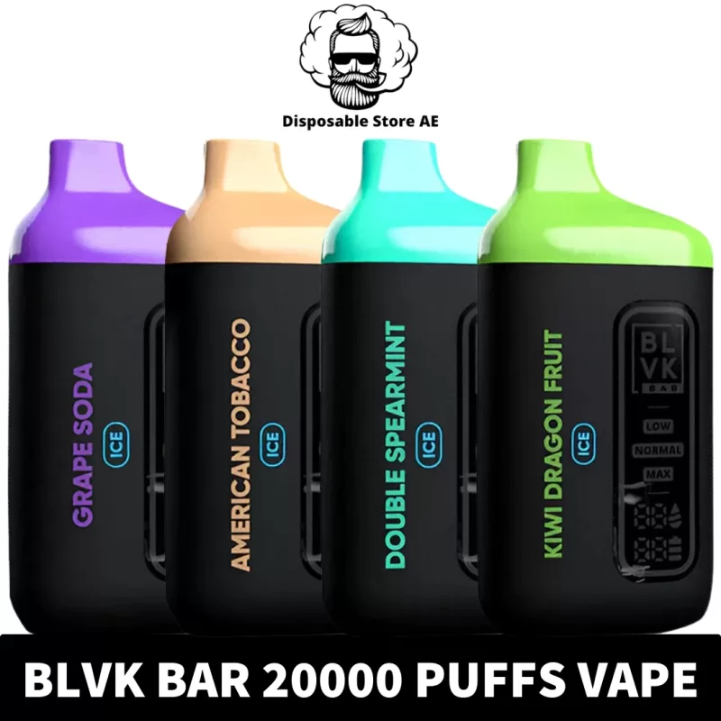 BLVK Bar 20000 Puffs 50mg Nicotine Disposable Vape in Dubai