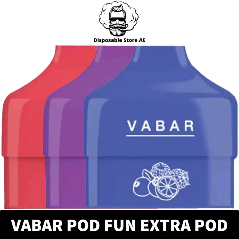 VABAR Pod Fun Extra Pod 2% & 5% 10000 puffs Disposable Vape in Dubai, UAE