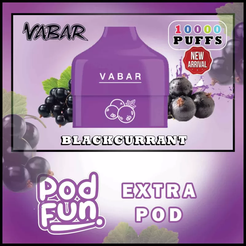VABAR Pod Fun Extra Pod 2% & 5% 10000 puffs Disposable Vape in Dubai, UAE - Image 3