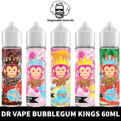 DR VAPES Bubblegum Kings Vape Juice 60ml E-liquid 3mg E-Juice in Dubai, UAE